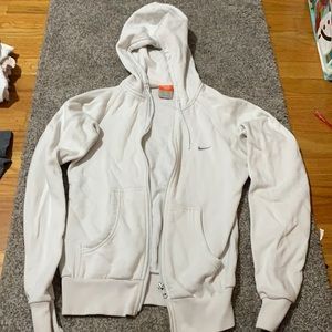 Nike Cropped Zip Up Hoodie